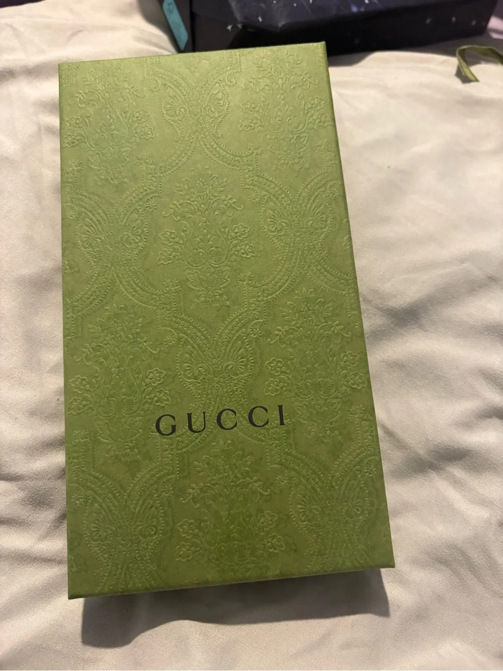 Gucci Black Pebbled Leather Zip Wallet with GG Emblem - Picture 8 of 10